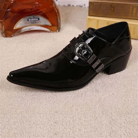 men's formal shoes lv buckle.